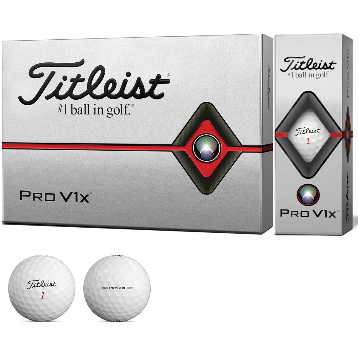 PRO V1X ボール(ボール（新品）)|PRO V1(タイトリスト) T2146Sの通販 - GDOゴルフショップ(0000573302)