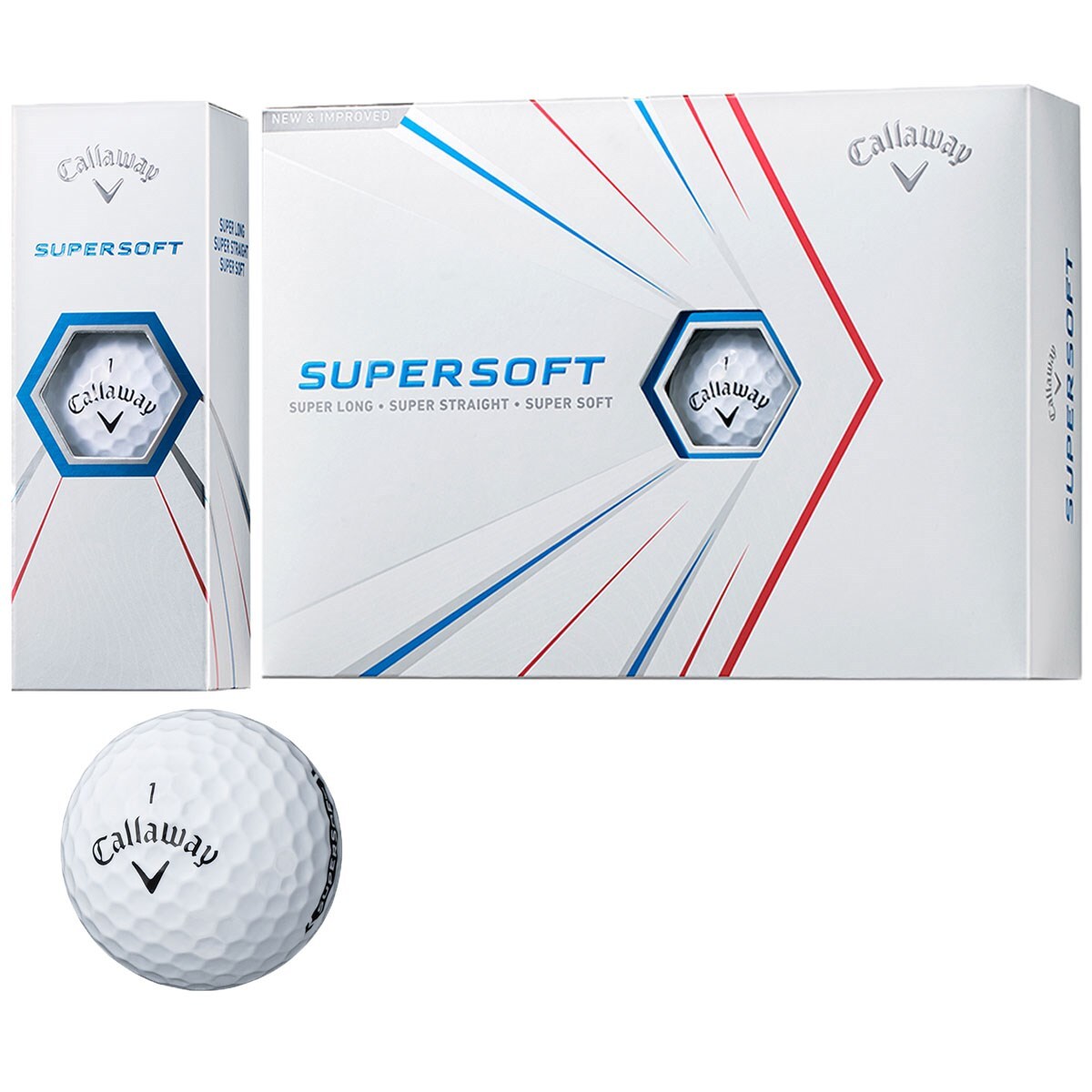 SUPERSOFT 21 ボール(ボール（新品）)|SUPERSOFT(キャロウェイゴルフ