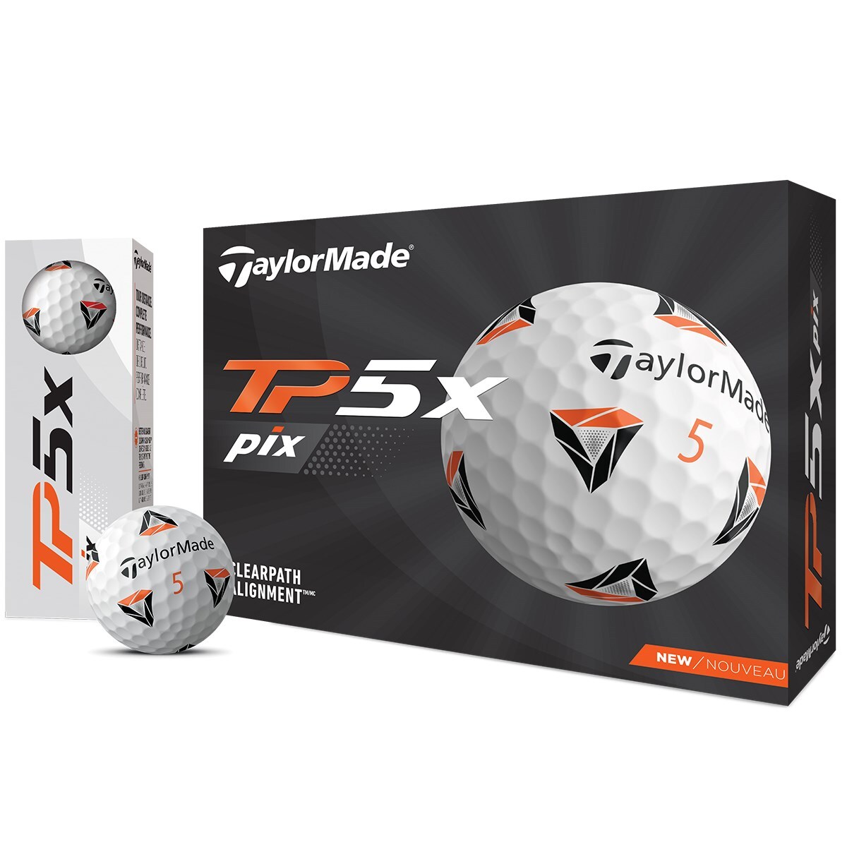 TP5x pix ボール(ボール（新品）)TP5(テーラーメイド) の通販 - GDOゴルフショップ(0000636705)