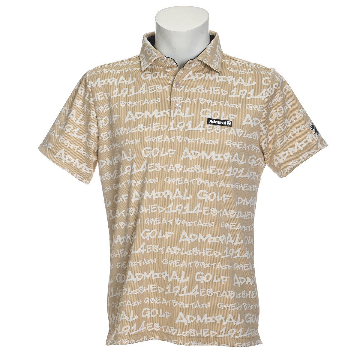 セール・アウトレットアートロゴ ストライプ半袖ポロシャツ(半袖シャツ・ポロシャツ)|Admiral(アドミラル) ADMA244の通販 -  GDOゴルフショップ(0000663109)
