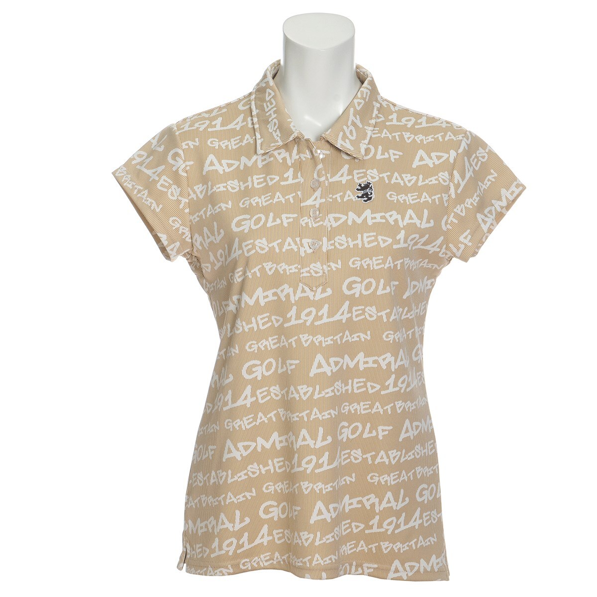アートロゴ ストライプ半袖ポロシャツ レディス(半袖シャツ・ポロシャツ)|Admiral(アドミラル) ADLA230の通販 -  GDOゴルフショップ(0000663155)