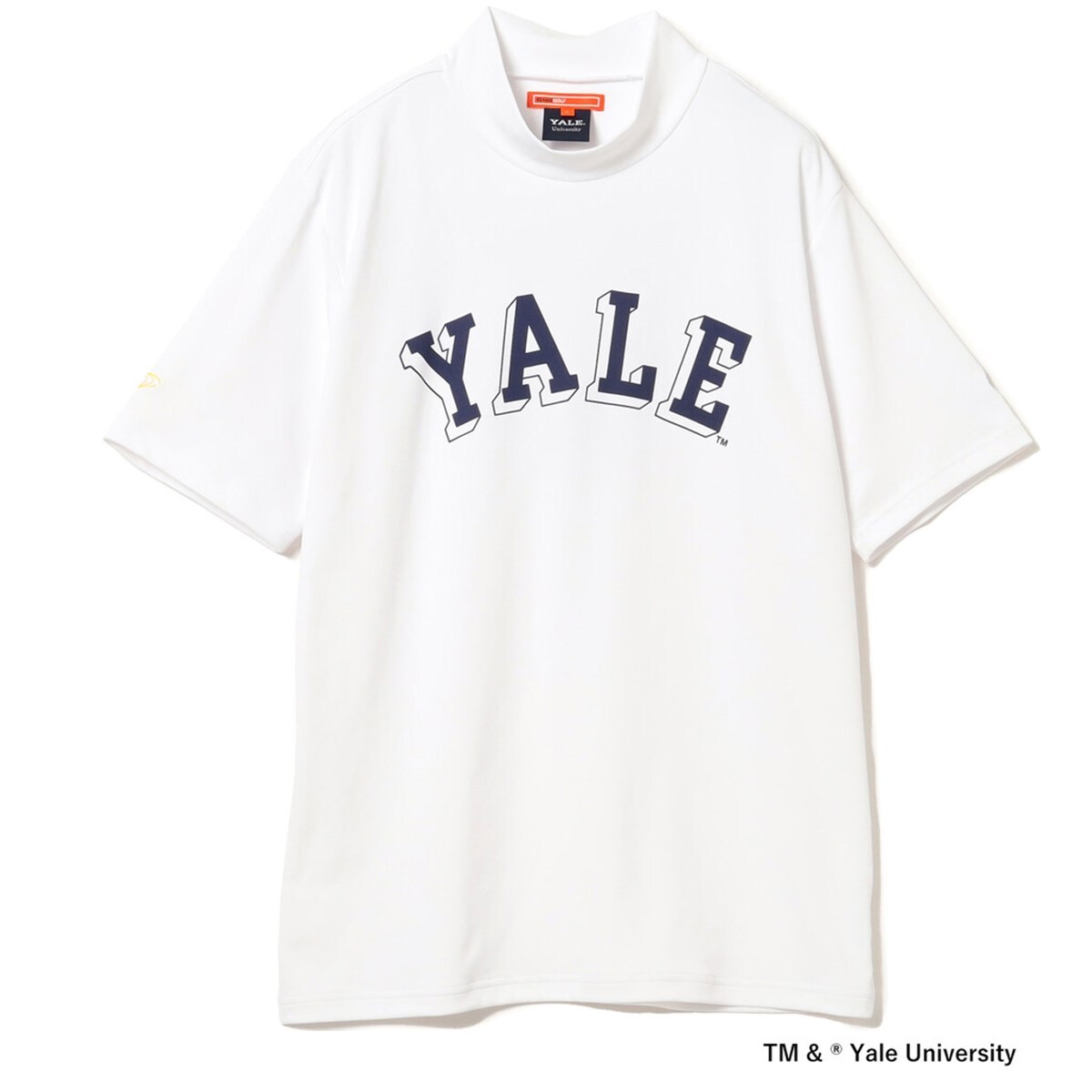 BEAMS GOLF ORANGE LABEL YALE モックネックシャツ(シャツ)
